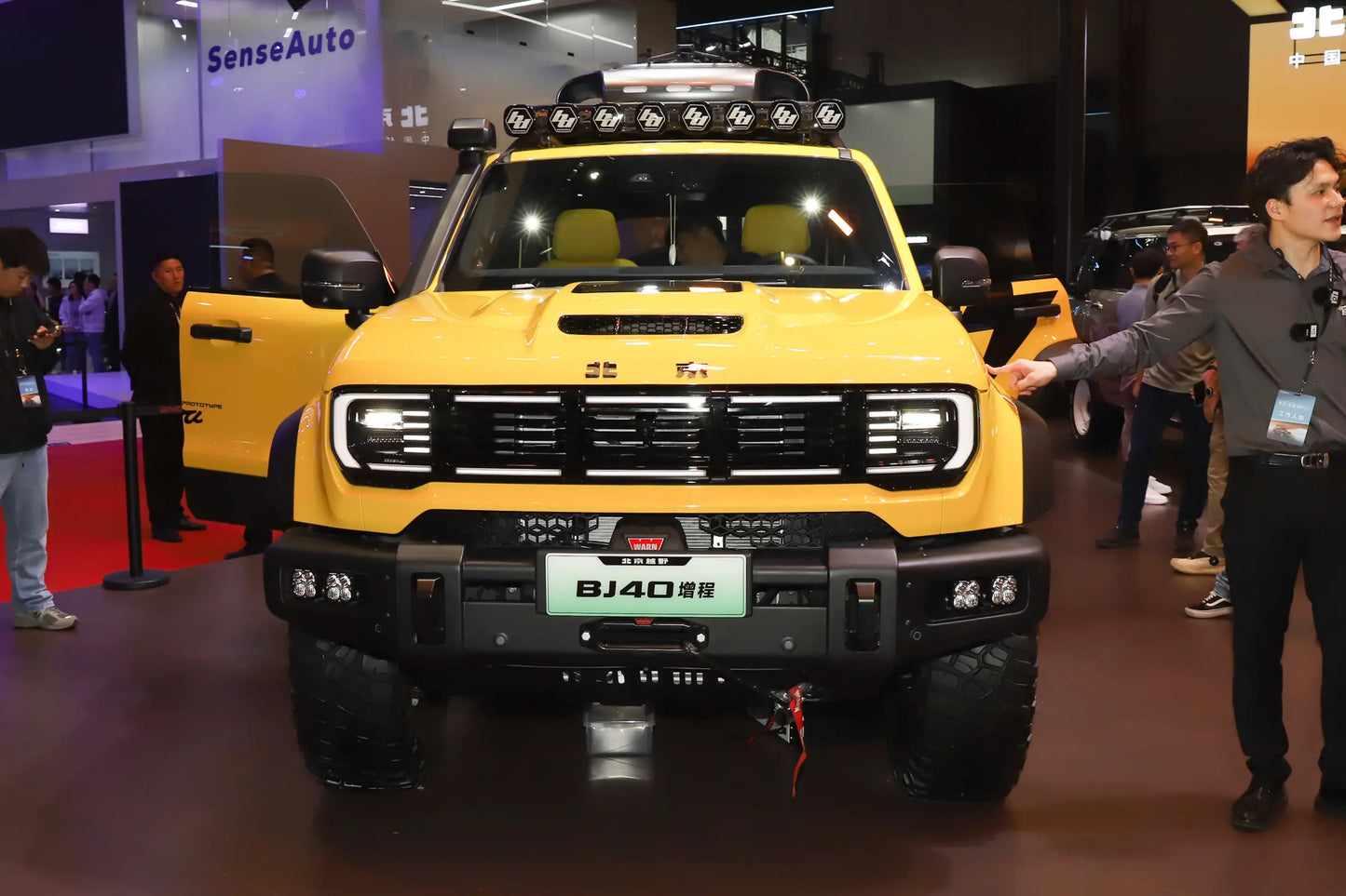Prolongateur d'autonomie hybride tout-terrain BAIC BJ40 REEV