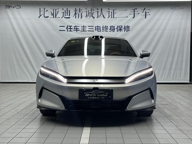 Certificated Pre-Owned BYD Han L EV 2025 Edition 601KM Four-wheel Drive Lidar Flagship Model -u22575824