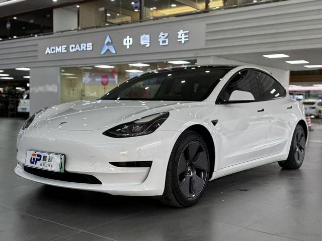 Certificated Pre-Owned Tesla Model 3 2021 Standard Range Rear-Wheel Drive Upgraded Version 3D1 -u22697857