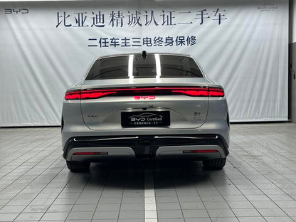 Certificated Pre-Owned BYD Han L EV 2025 Edition 601KM Four-wheel Drive Lidar Flagship Model -u22575824