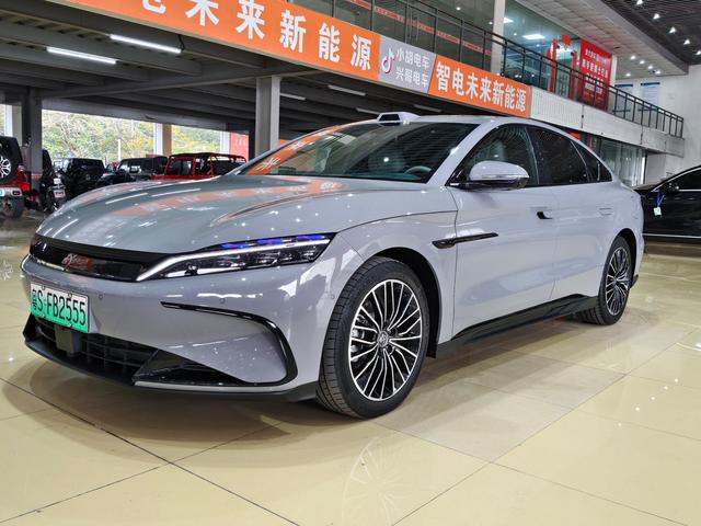 Certificated Pre-Owned BYD Han DM 2025 Intelligent Driving Edition DM-i 125KM Lidar Flagship Model -u22539936
