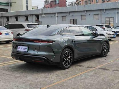 Certificated Used BYD Han L DM 2025 Model DM-p 180KM 4WD LiDAR Flagship Version