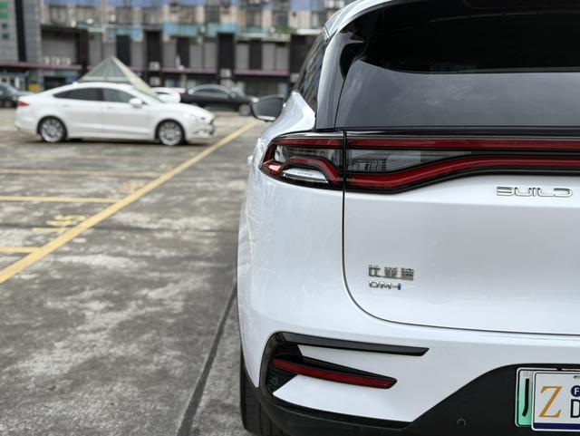 دراجة نارية مستعملة معتمدة من طراز BYD Tang DM 2023 DM-i Champion Edition، نسخة ممتازة بمسافة 112 كيلومترًا