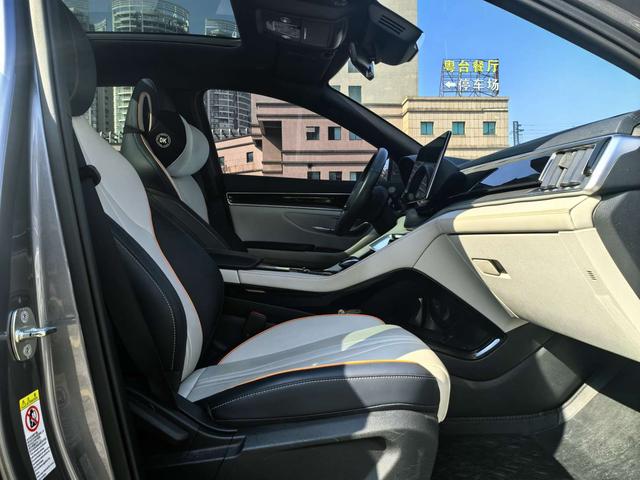 دراجة نارية مستعملة معتمدة من طراز BYD Song PLUS DM 2021 DM-i 110KM ذات دفع ثنائي، الإصدار الرائد