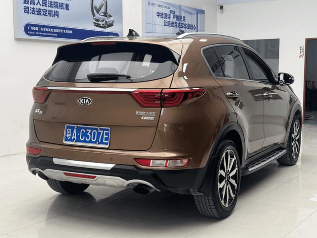 Certificated Used Kia KX5 2017 Model 1.6T Automatic Two-Wheel Drive 15th Anniversary Special Edition DLX