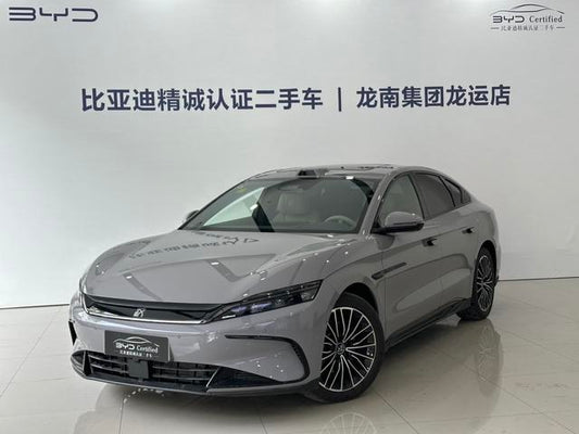 Certificated Pre-Owned BYD Han DM 2025 Intelligent Driving Edition DM-i 125KM Lidar Flagship Model -u22075096