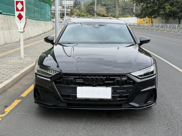 Certificated Pre-Owned Audi A7L 2022 45 TFSI Quattro S-line Black Knight Edition - u22741072